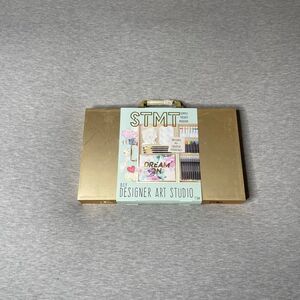 Horizon Group STMT DIY 40+ Art Making Essentials Designer Art Studio Suitcase